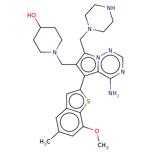 Chemical structure of BindingDB Monomer ID 194860