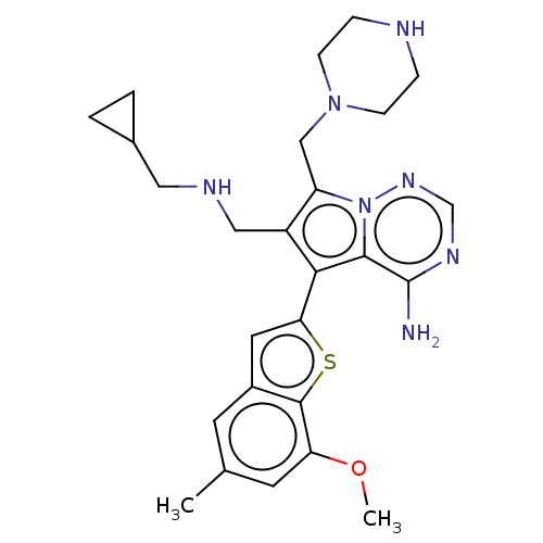 Chemical structure of BindingDB Monomer ID 194866