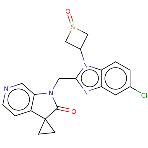 Chemical structure of BindingDB Monomer ID 194874