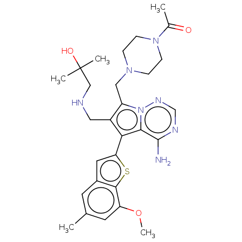 Chemical structure of BindingDB Monomer ID 194876