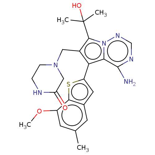 Chemical structure of BindingDB Monomer ID 194893