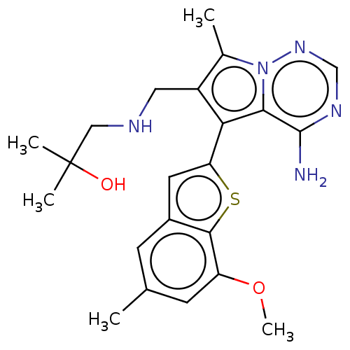Chemical structure of BindingDB Monomer ID 194896