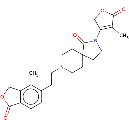 Chemical structure of BindingDB Monomer ID 194947