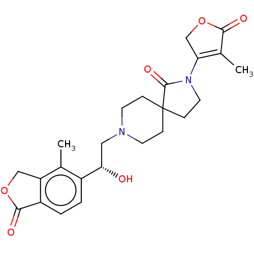 Chemical structure of BindingDB Monomer ID 194954