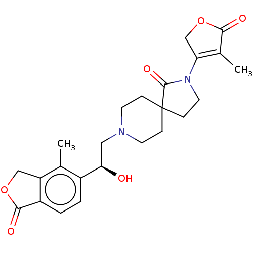 Chemical structure of BindingDB Monomer ID 194955