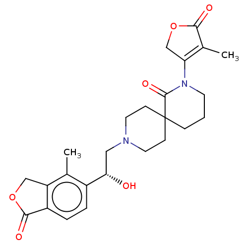 Chemical structure of BindingDB Monomer ID 194956