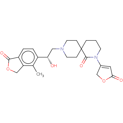 Chemical structure of BindingDB Monomer ID 194968