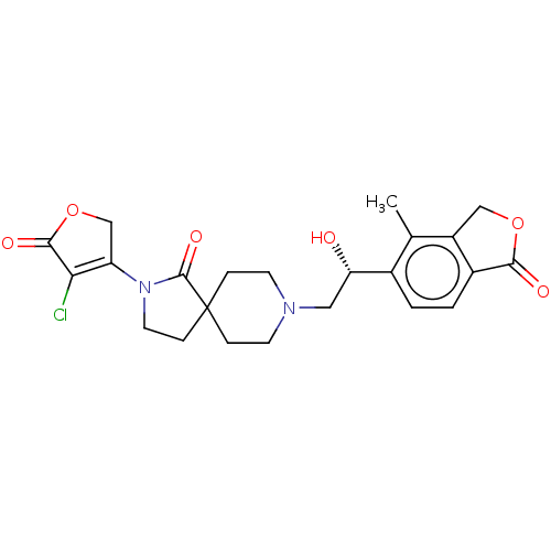 Chemical structure of BindingDB Monomer ID 194970