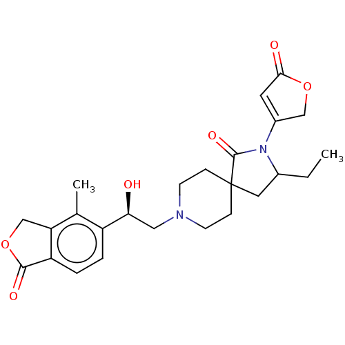 Chemical structure of BindingDB Monomer ID 195005