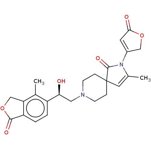 Chemical structure of BindingDB Monomer ID 195009