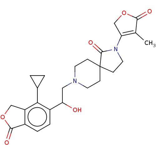 Chemical structure of BindingDB Monomer ID 195012