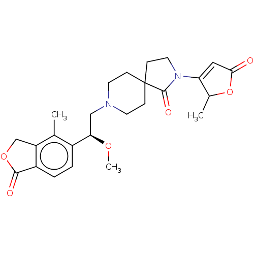 Chemical structure of BindingDB Monomer ID 195023