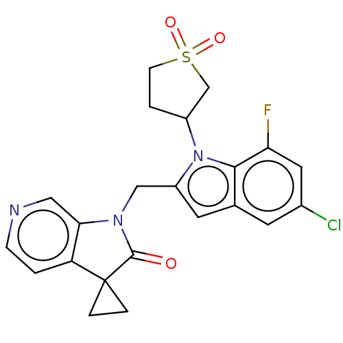 Chemical structure of BindingDB Monomer ID 195077
