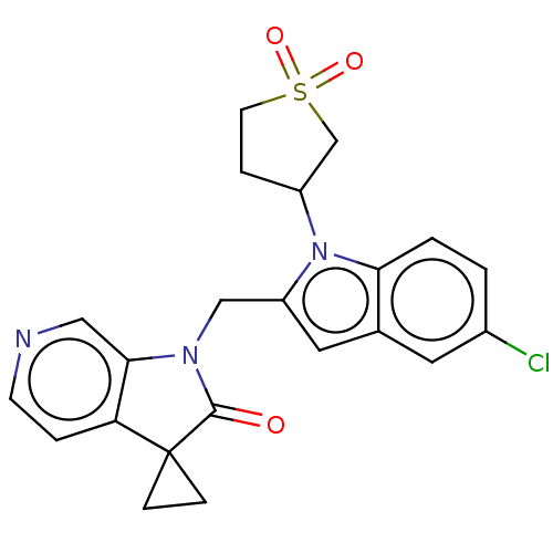 Chemical structure of BindingDB Monomer ID 195078