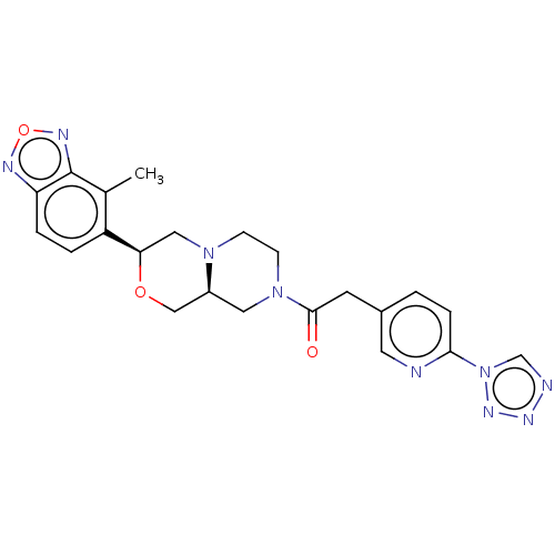 Chemical structure of BindingDB Monomer ID 196071