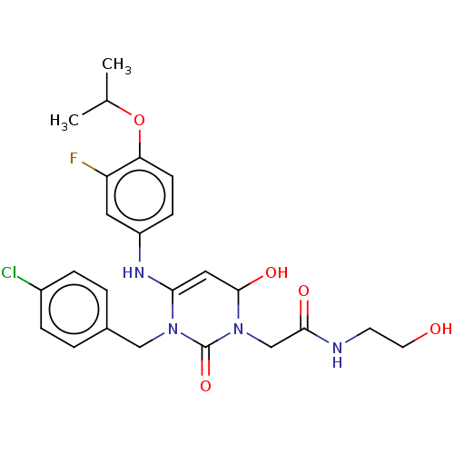 Chemical structure of BindingDB Monomer ID 196214