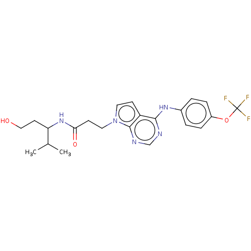Chemical structure of BindingDB Monomer ID 196269