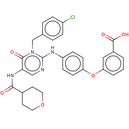 Chemical structure of BindingDB Monomer ID 196431