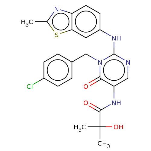 Chemical structure of BindingDB Monomer ID 196432