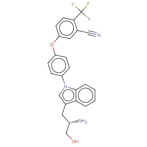 Chemical structure of BindingDB Monomer ID 196450