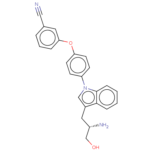 Chemical structure of BindingDB Monomer ID 196458
