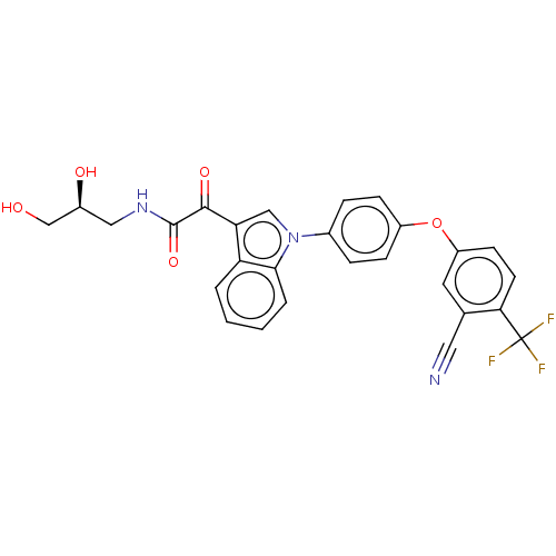 Chemical structure of BindingDB Monomer ID 196462