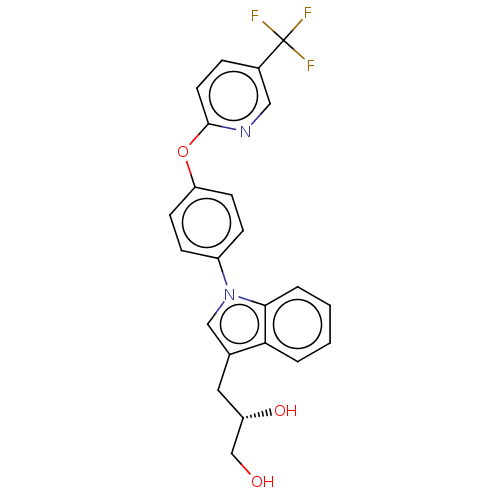 Chemical structure of BindingDB Monomer ID 196467