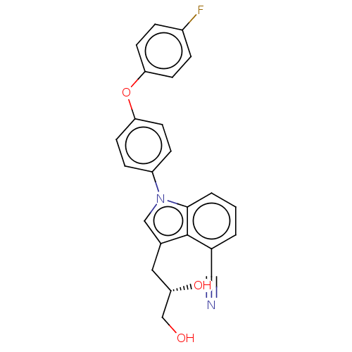 Chemical structure of BindingDB Monomer ID 196475