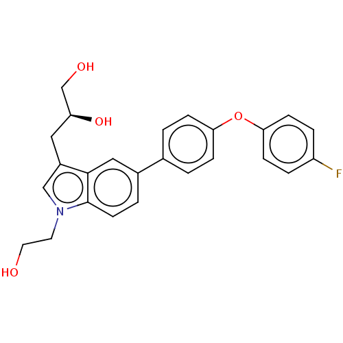 Chemical structure of BindingDB Monomer ID 196497