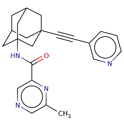 Chemical structure of BindingDB Monomer ID 196526
