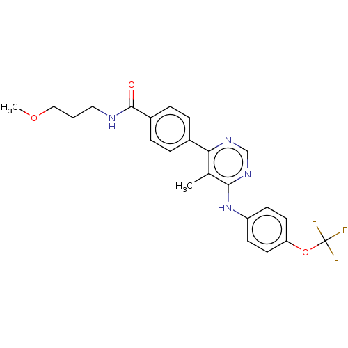 Chemical structure of BindingDB Monomer ID 196574
