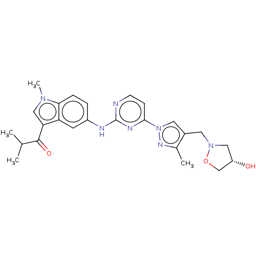 Chemical structure of BindingDB Monomer ID 196773