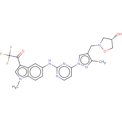 Chemical structure of BindingDB Monomer ID 196774