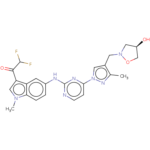 Chemical structure of BindingDB Monomer ID 196781