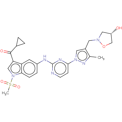 Chemical structure of BindingDB Monomer ID 196798
