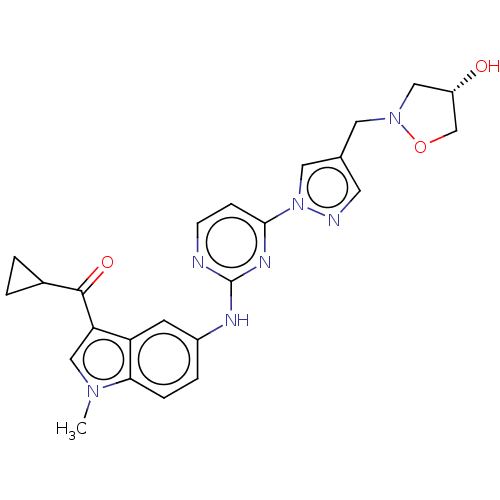 Chemical structure of BindingDB Monomer ID 196801