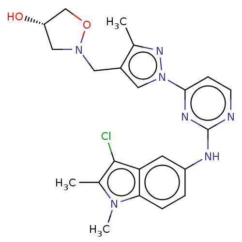 Chemical structure of BindingDB Monomer ID 196802