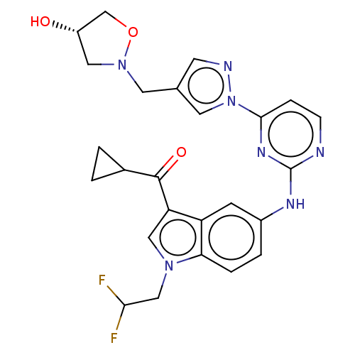 Chemical structure of BindingDB Monomer ID 196804