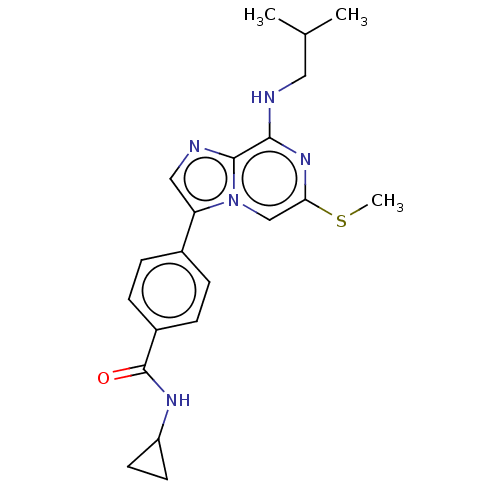 Chemical structure of BindingDB Monomer ID 196807