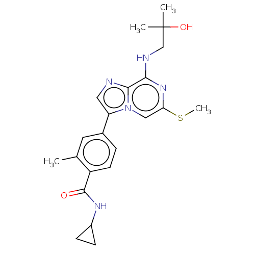 Chemical structure of BindingDB Monomer ID 196809