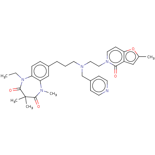 Chemical structure of BindingDB Monomer ID 196834