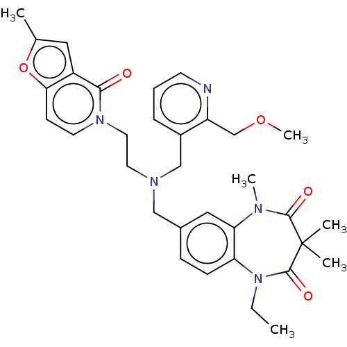 Chemical structure of BindingDB Monomer ID 196844