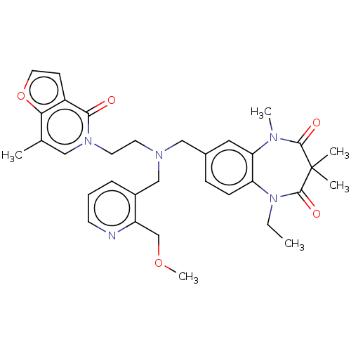 Chemical structure of BindingDB Monomer ID 196845