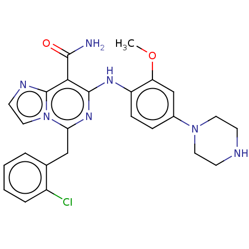 Chemical structure of BindingDB Monomer ID 196856