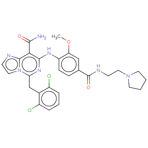 Chemical structure of BindingDB Monomer ID 196869