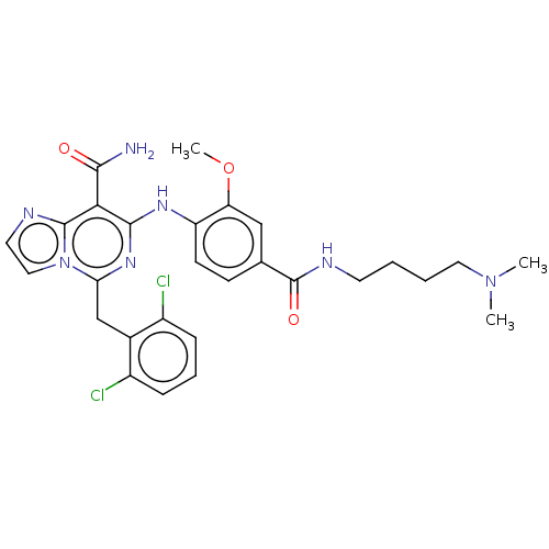 Chemical structure of BindingDB Monomer ID 196871