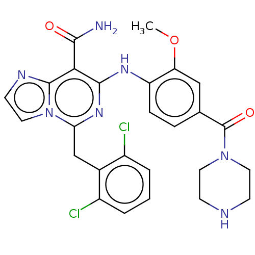 Chemical structure of BindingDB Monomer ID 196873