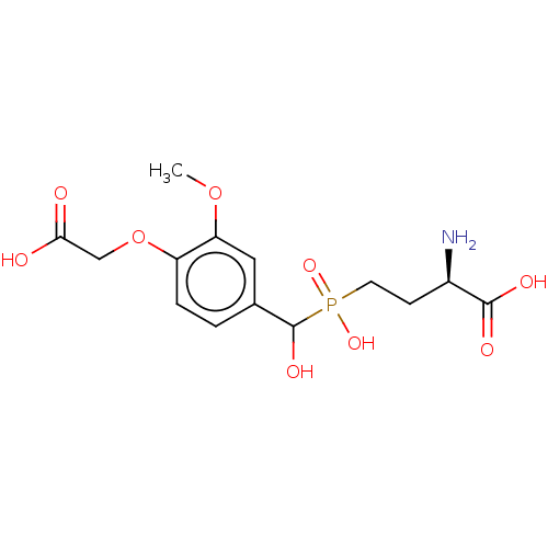 Chemical structure of BindingDB Monomer ID 196907