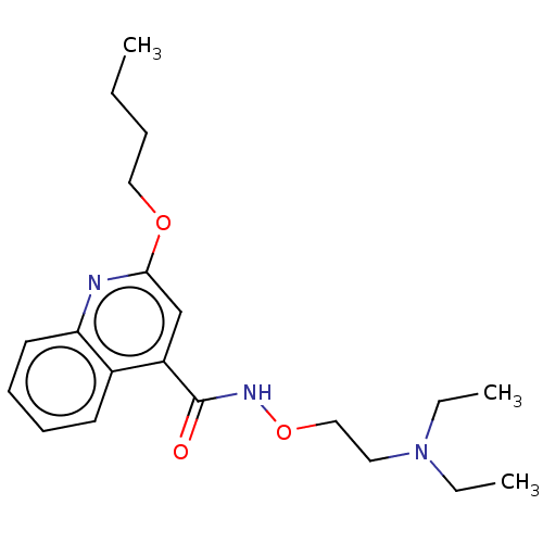 Chemical structure of BindingDB Monomer ID 197281