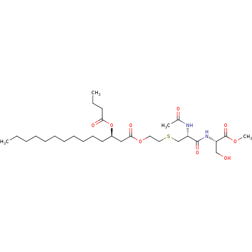 Chemical structure of BindingDB Monomer ID 199461